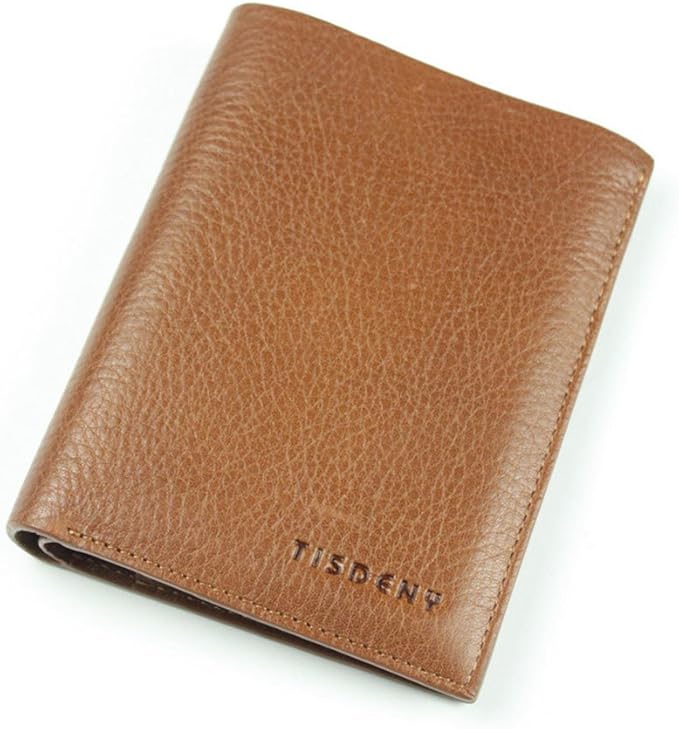 tisdeny 铁丝丹尼 tisdeny 铁丝丹尼 男款浅棕色真皮卡夹钱包 tq